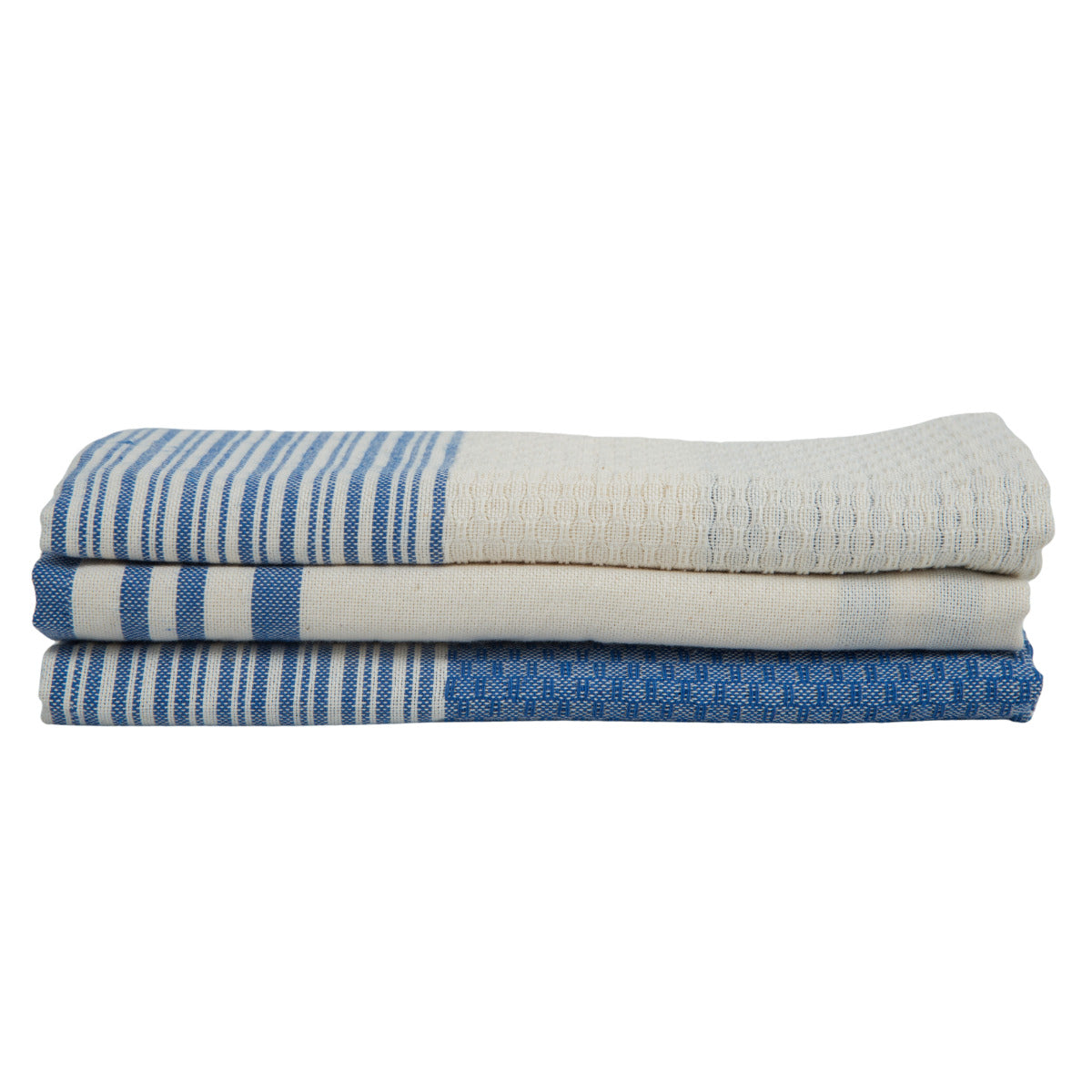 Mahdia - Tea towel (X3) - Greek Blue