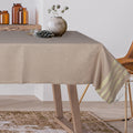 Hamptons - Nappe - Beige/Or