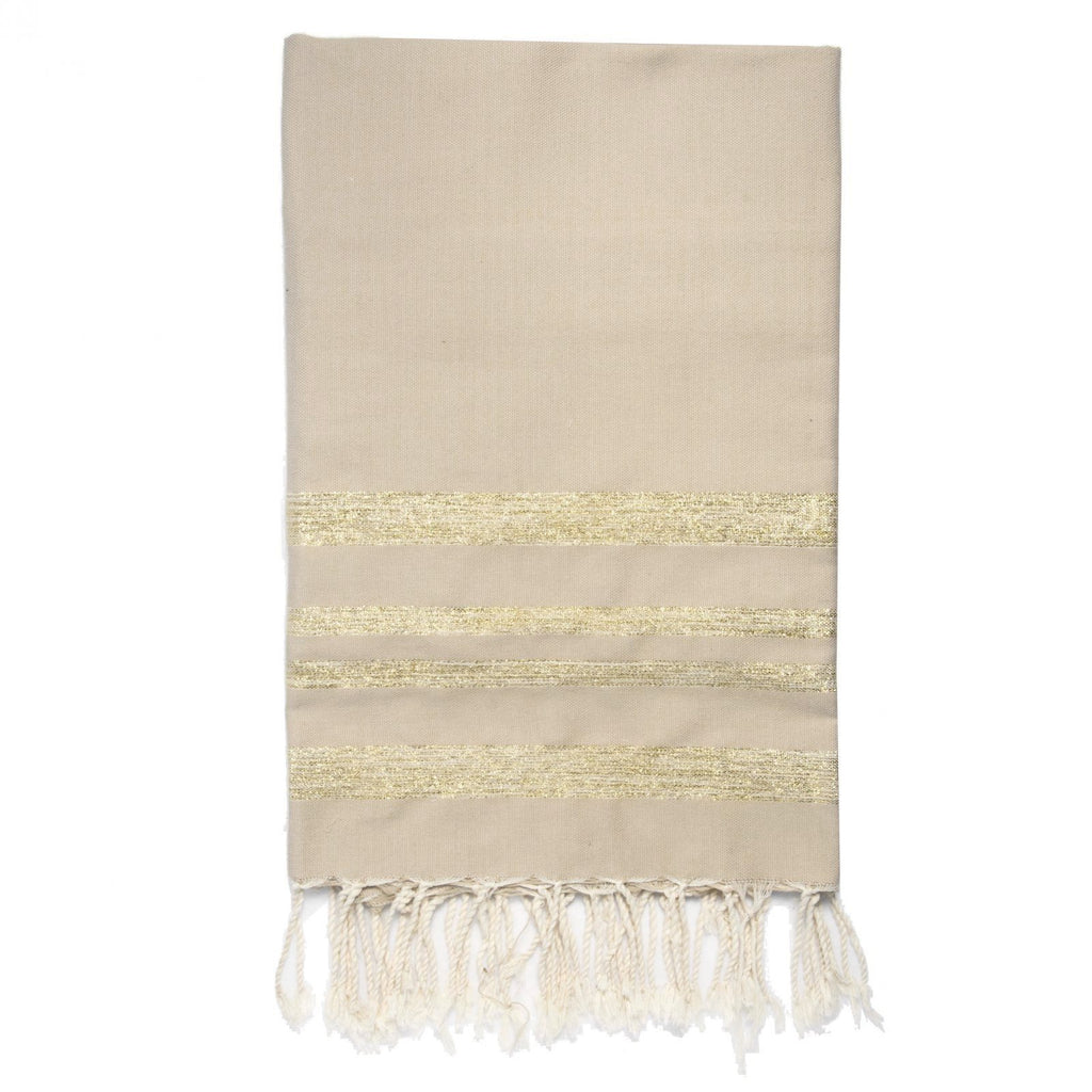 Hamptons - Mantel - Beige/Oro
