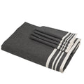 Mahdia - Nappe + 4 Serviettes - Noir