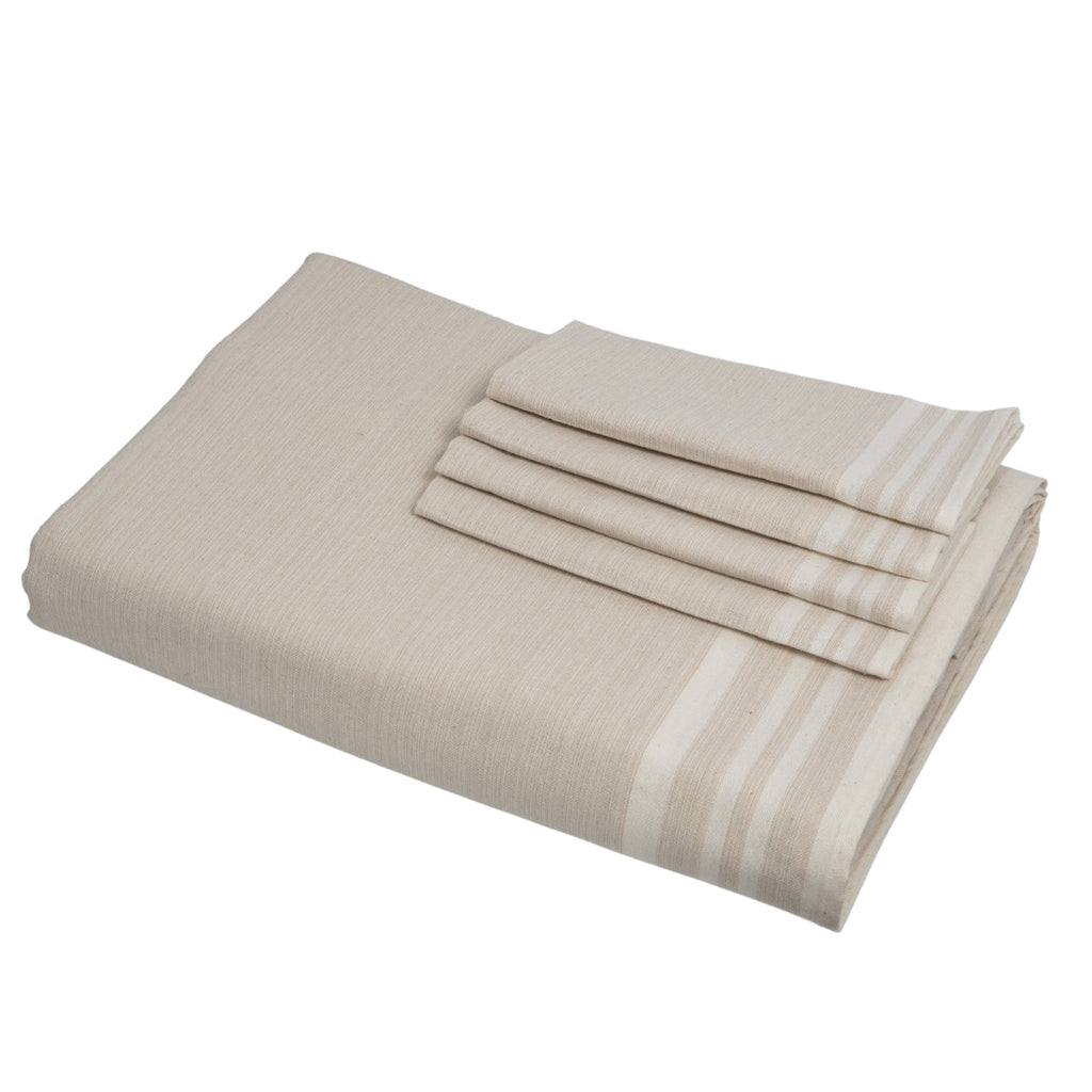 Mahdia - Mantel + 10 Servilletas - Lino