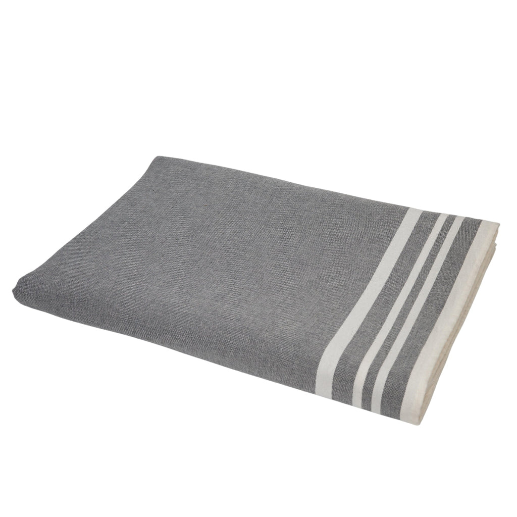 Mahdia - Table Runner - Medium Gray