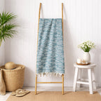 Poisson - Fouta Jacquard - Vert Sauge