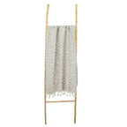 Feuille - Fouta Jacquard - Taupe Clair
