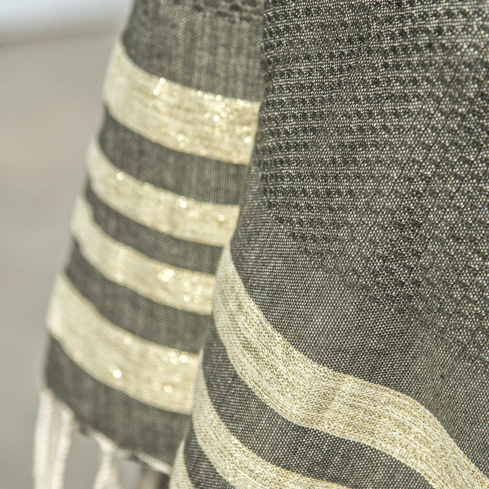 Hamptons - Fouta Honeycomb - Verde Caqui/Oro