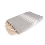 St Tropez - Mantel - Gris Perla