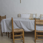 St Tropez - Mantel - Gris Perla