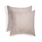 Lunar - Pillowcases (X2) - Washed Cotton - Hazelnut