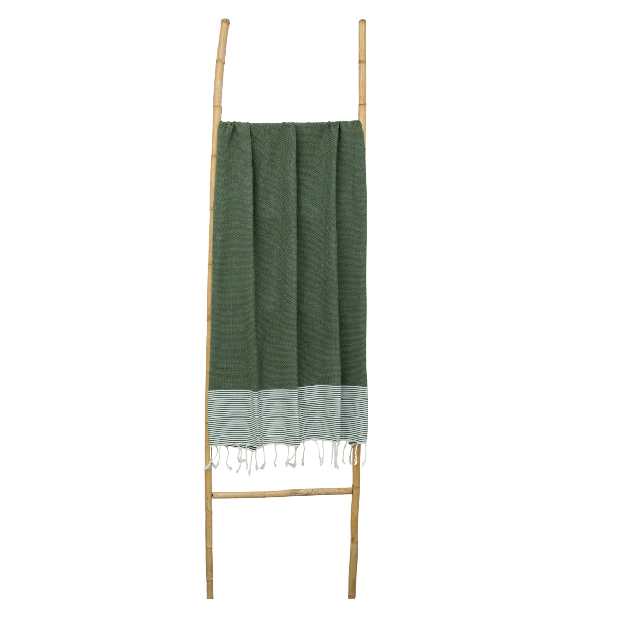 Ibiza - Fouta Nid D'Abeille - Vert Olive