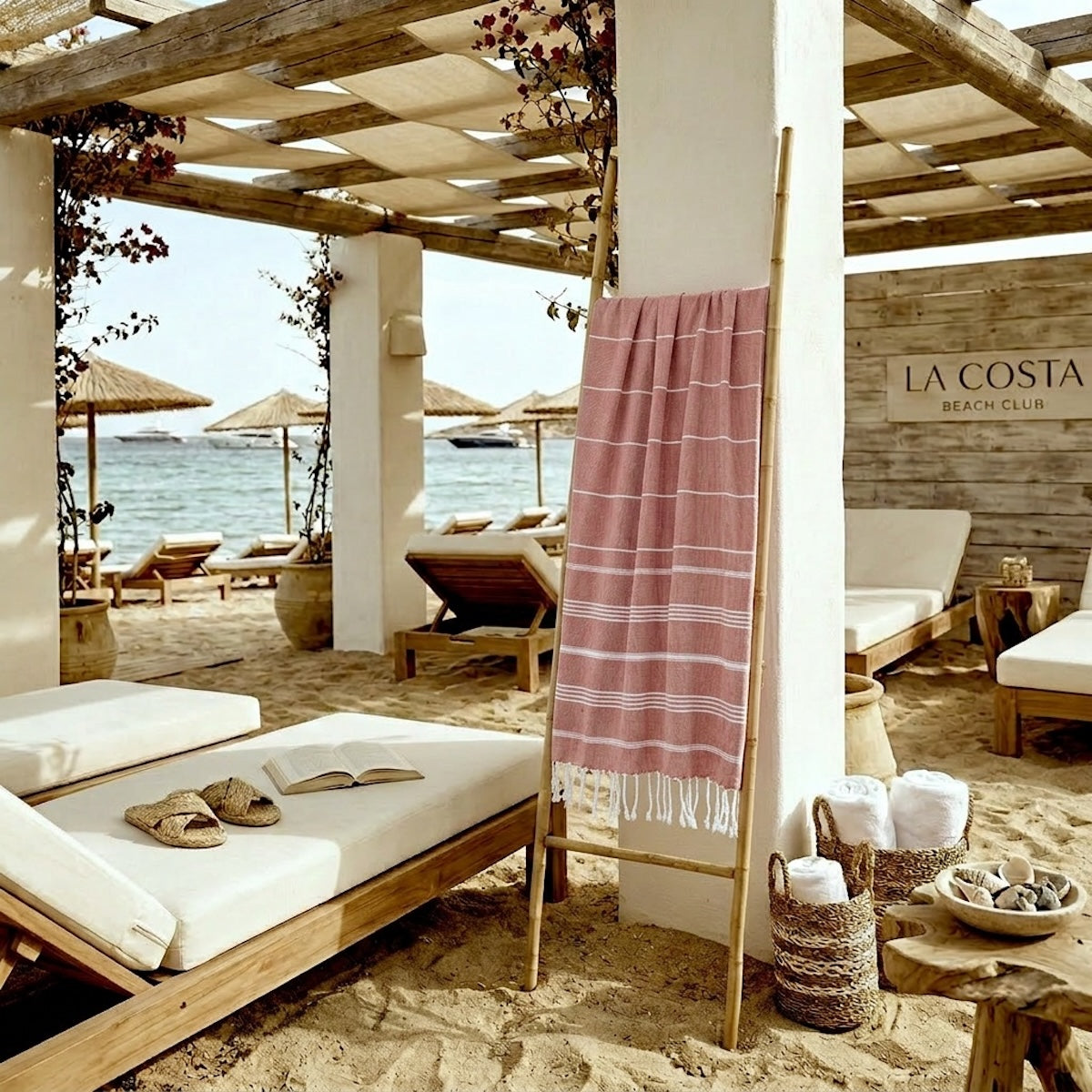 Mykonos - Fouta - Pink Clay