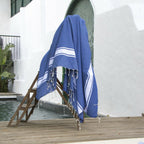 St Tropez - Fouta Xxxl - Azul Griego