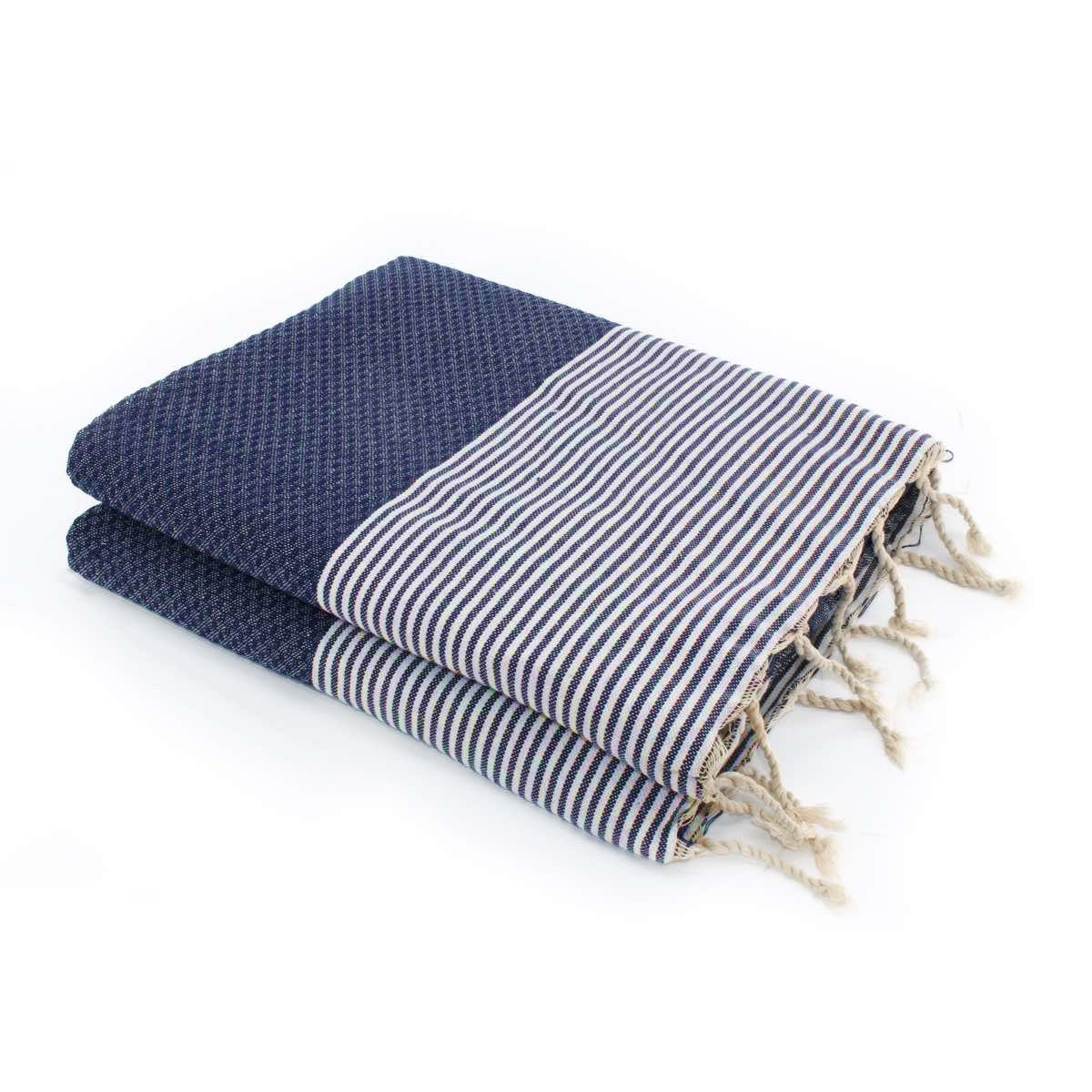 Ibiza - Fouta Xxxl - Bleu Jean