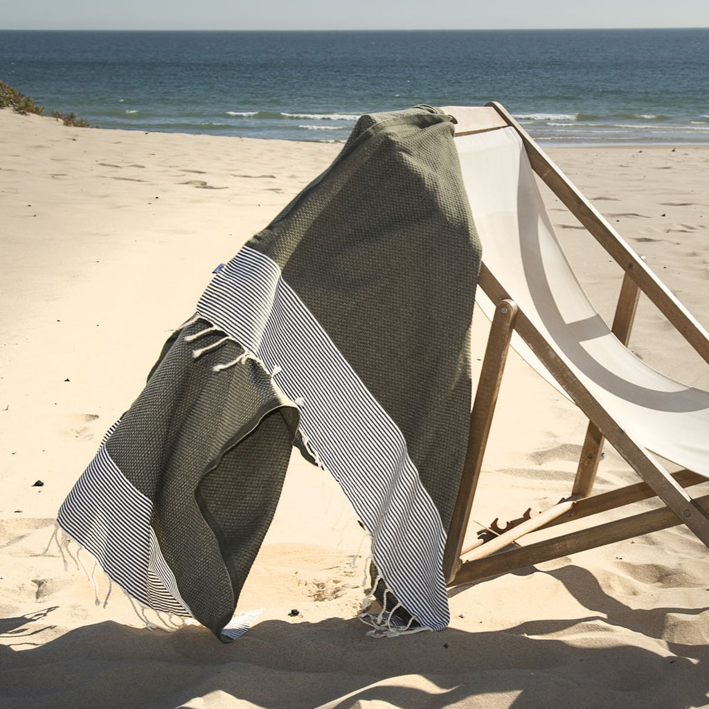 Ibiza - Fouta Xxl - Verde Caqui