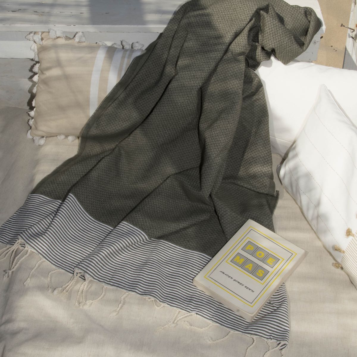 Ibiza - Fouta Xxl - Verde Caqui