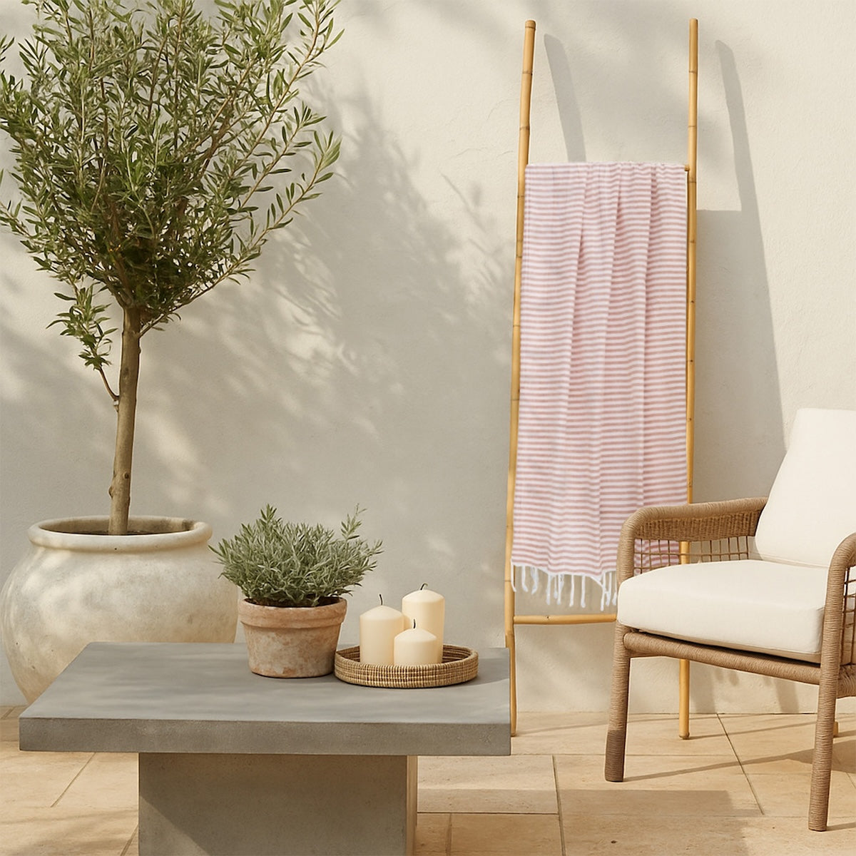 Fidji - Fouta Paréo - Terracotta