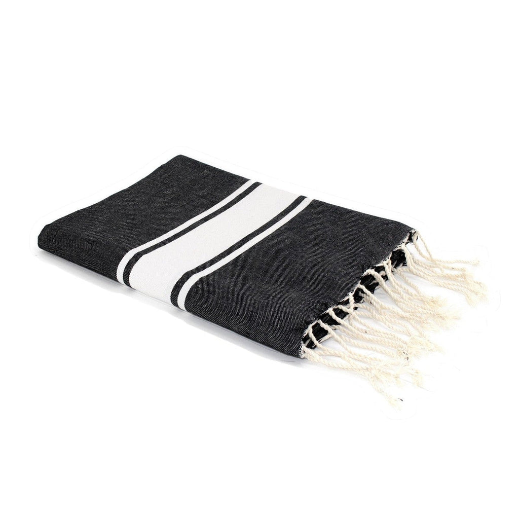 St Tropez - Fouta - Black