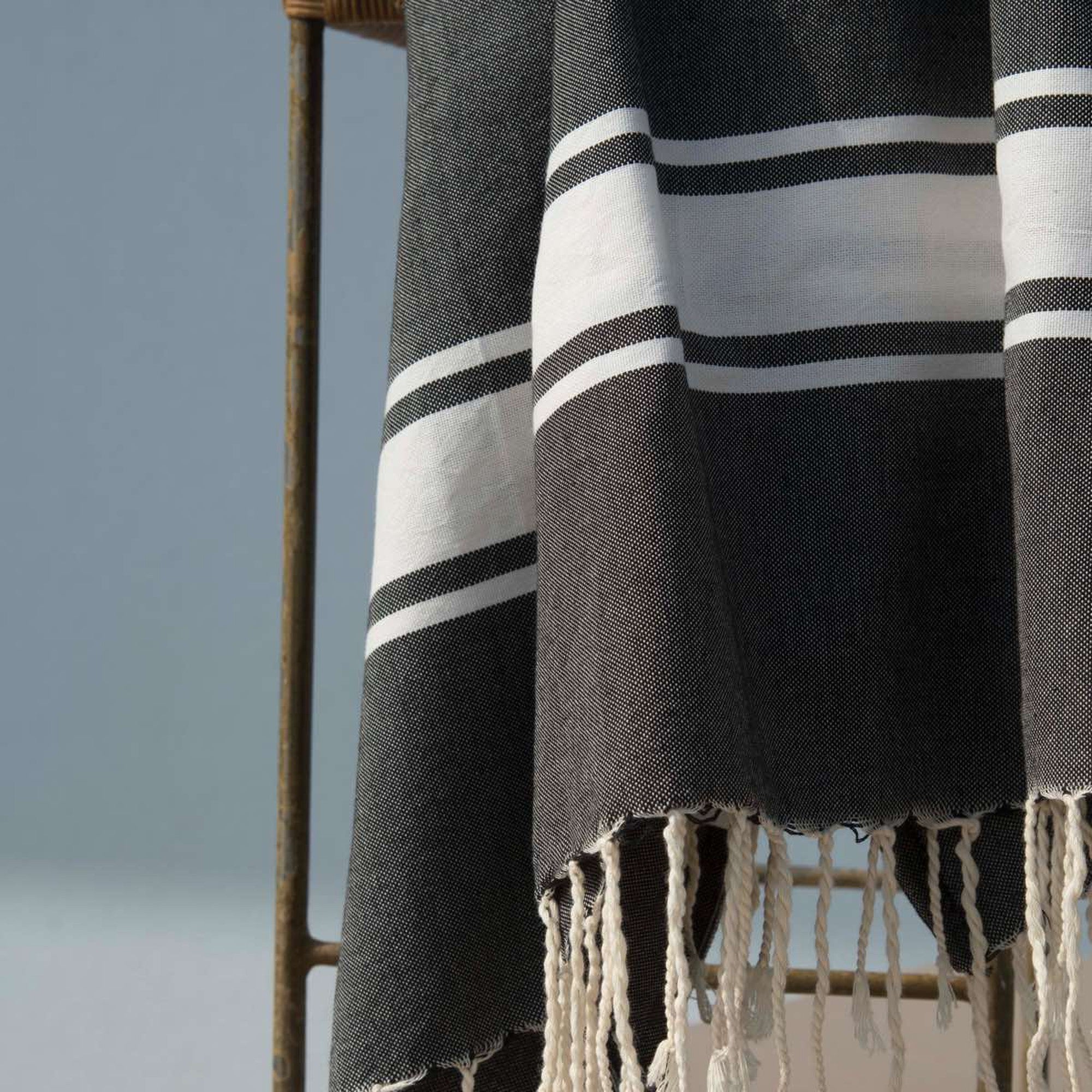 St Tropez - Fouta - Black