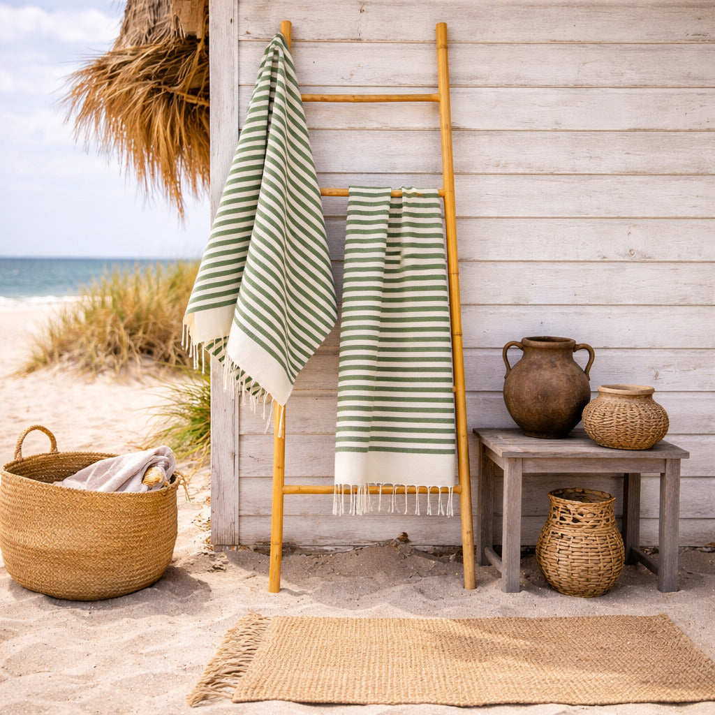 Hossegor - Fouta - Khaki Green