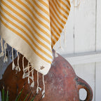 Hossegor - Set of 2 XXL Foutas - Mustard Yellow