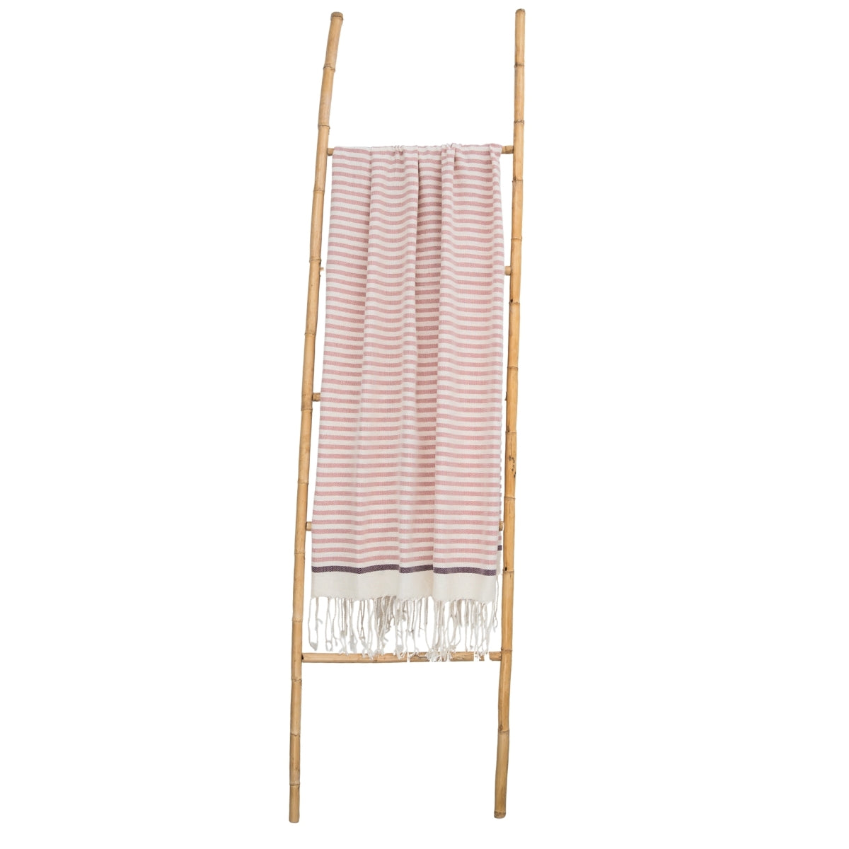 Biarritz - Fouta - Powder Pink/Plum