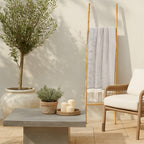 Biarritz - Fouta - Taupe/Denim