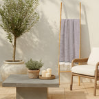 Biarritz - Fouta - Ciruela/Negro