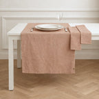 Colette - Camino De Mesa + 4 Servilletas - Rojo Teja