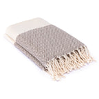 Liv - Plaid - Algodón - Taupe