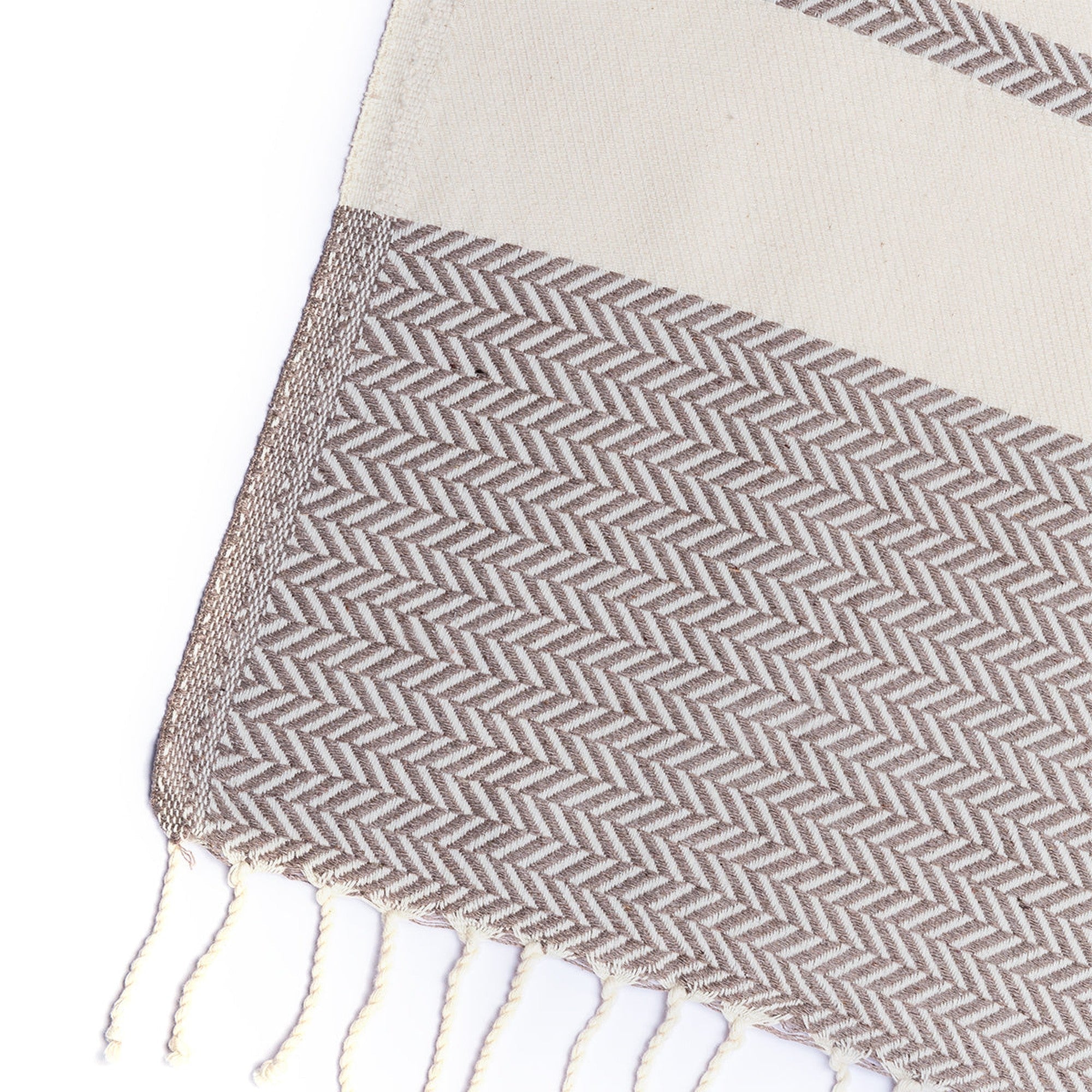 Liv - Plaid - Algodón - Taupe