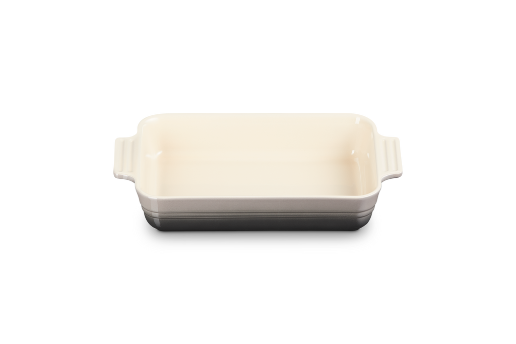 Plat Rectangulaire Classique - Céramique - 32Cm - Flint