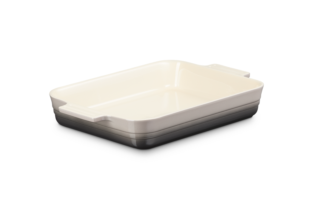Plat Rectangulaire Classique - Céramique - 32Cm - Flint