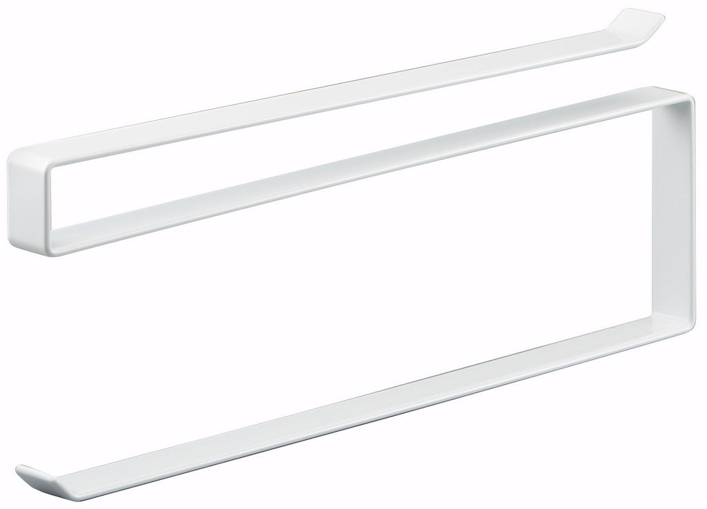 Under-Shelf Kitchen Roll Holder - Tower - White