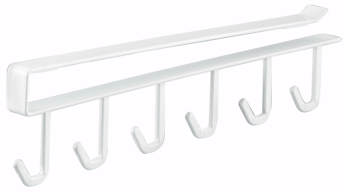 Under-Shelf Utensil Hooks - Tower - White