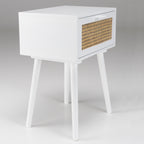 Sandro - Bedside Table - White