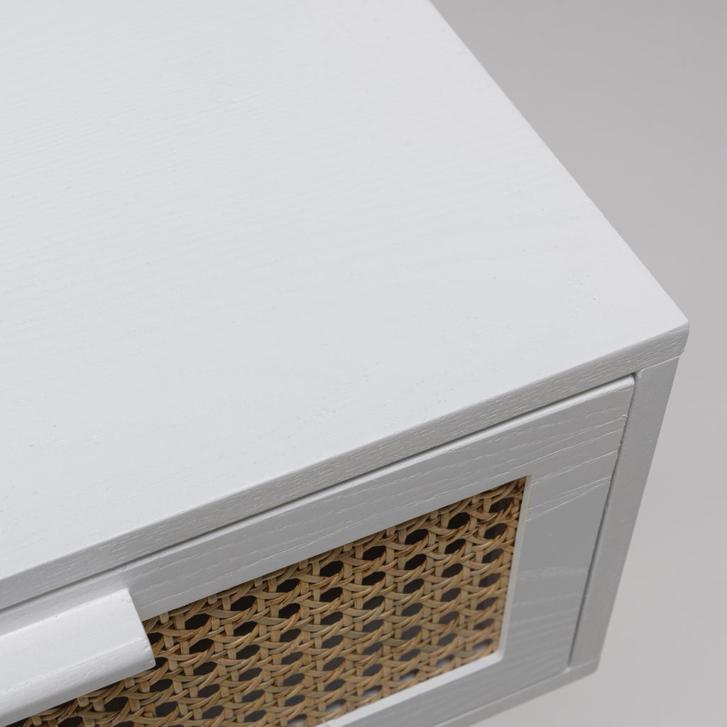 Sandro - Bedside Table - White