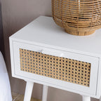 Sandro - Bedside Table - White