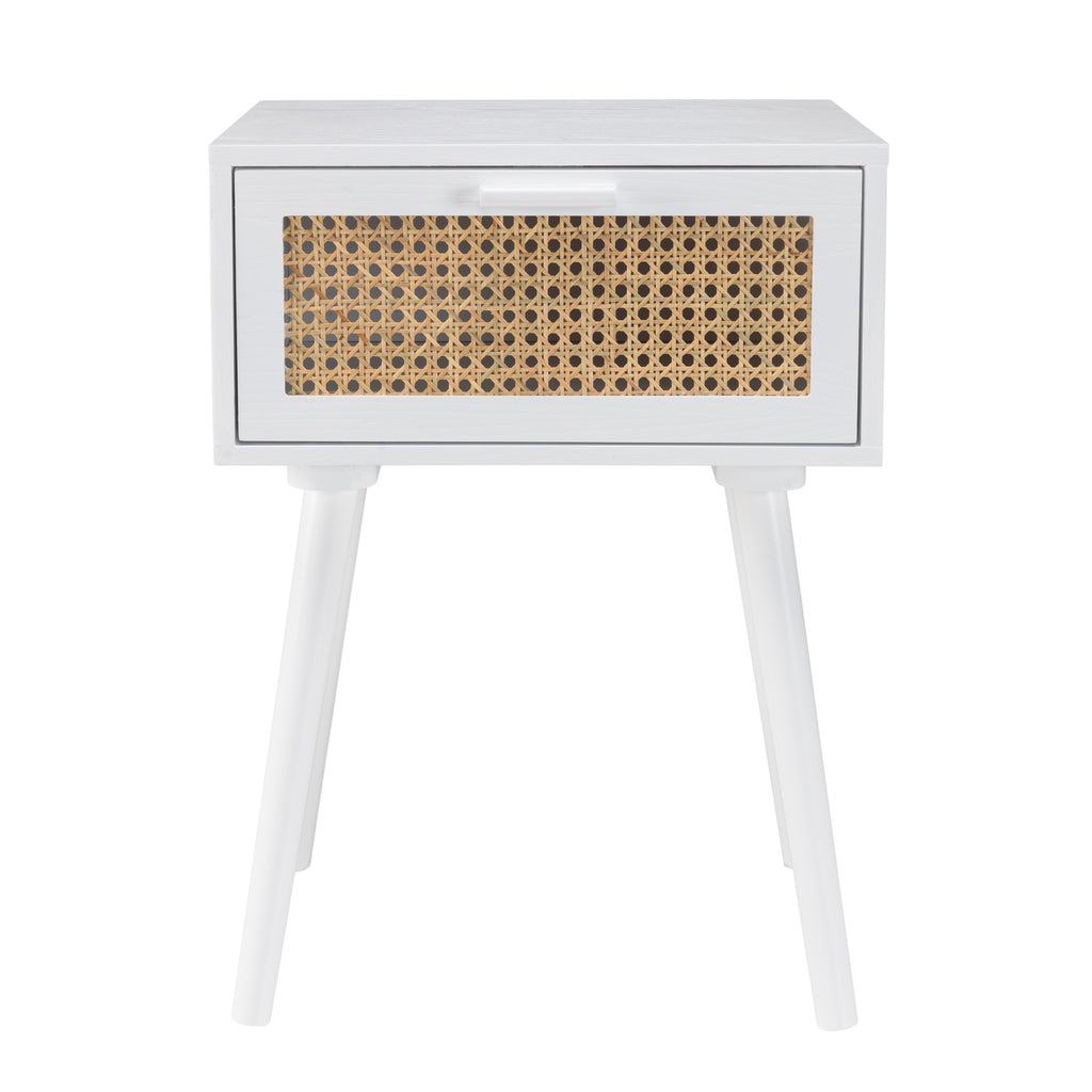 Sandro - Bedside Table - White