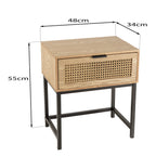 Marceau - Bedside Table - Brown