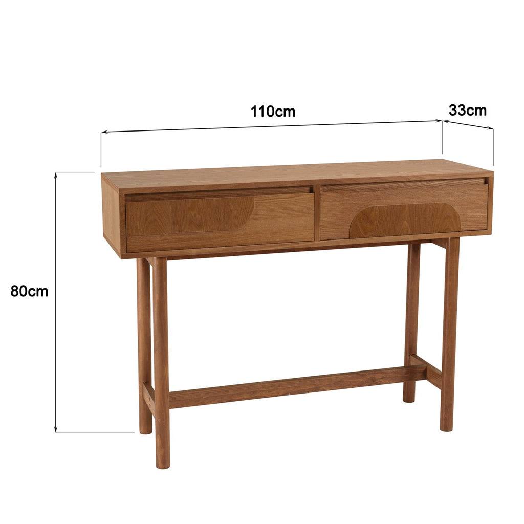 Mario - Console Table - Brown