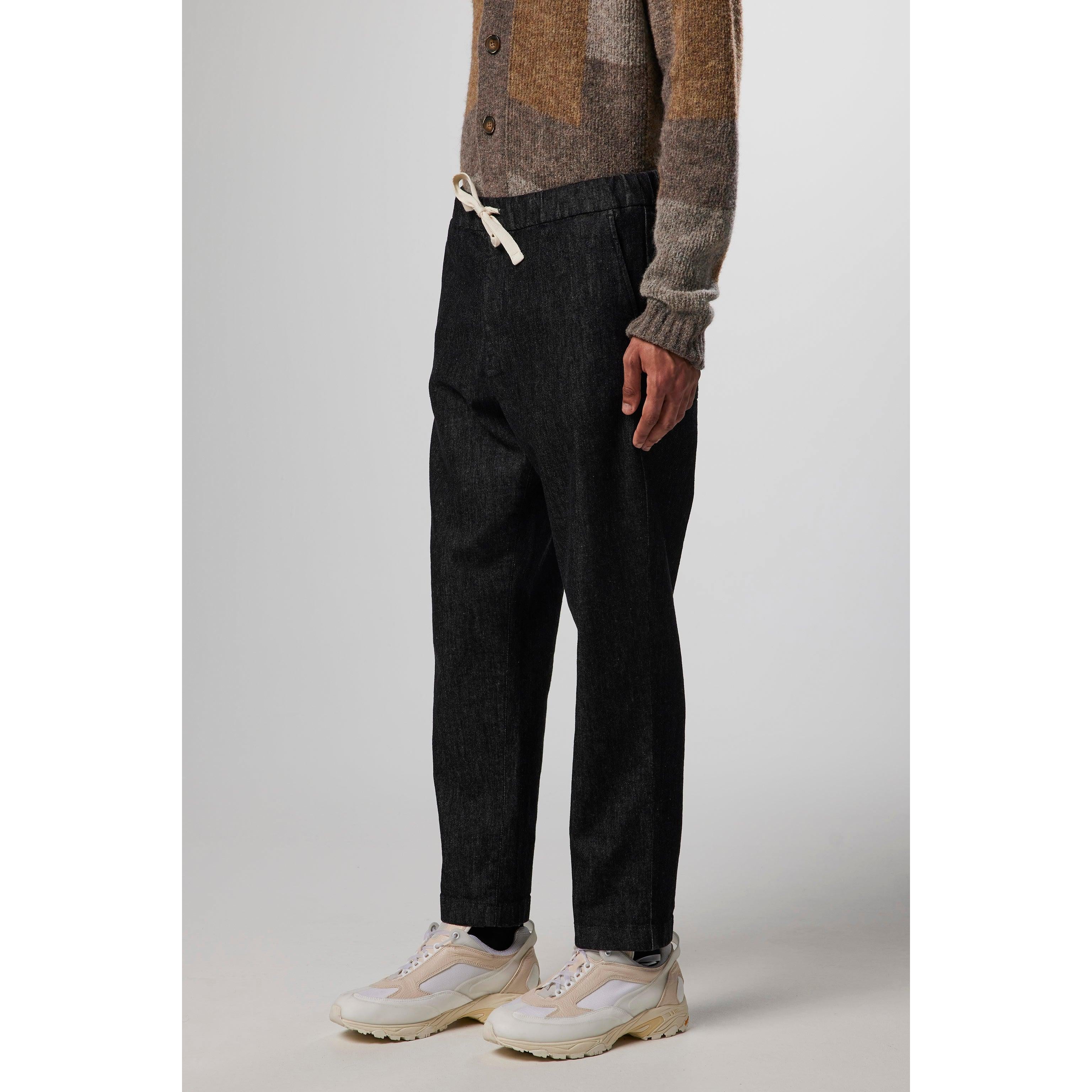 Keith Trousers - Grey Denim