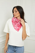 Foulard Bonnie - Rose