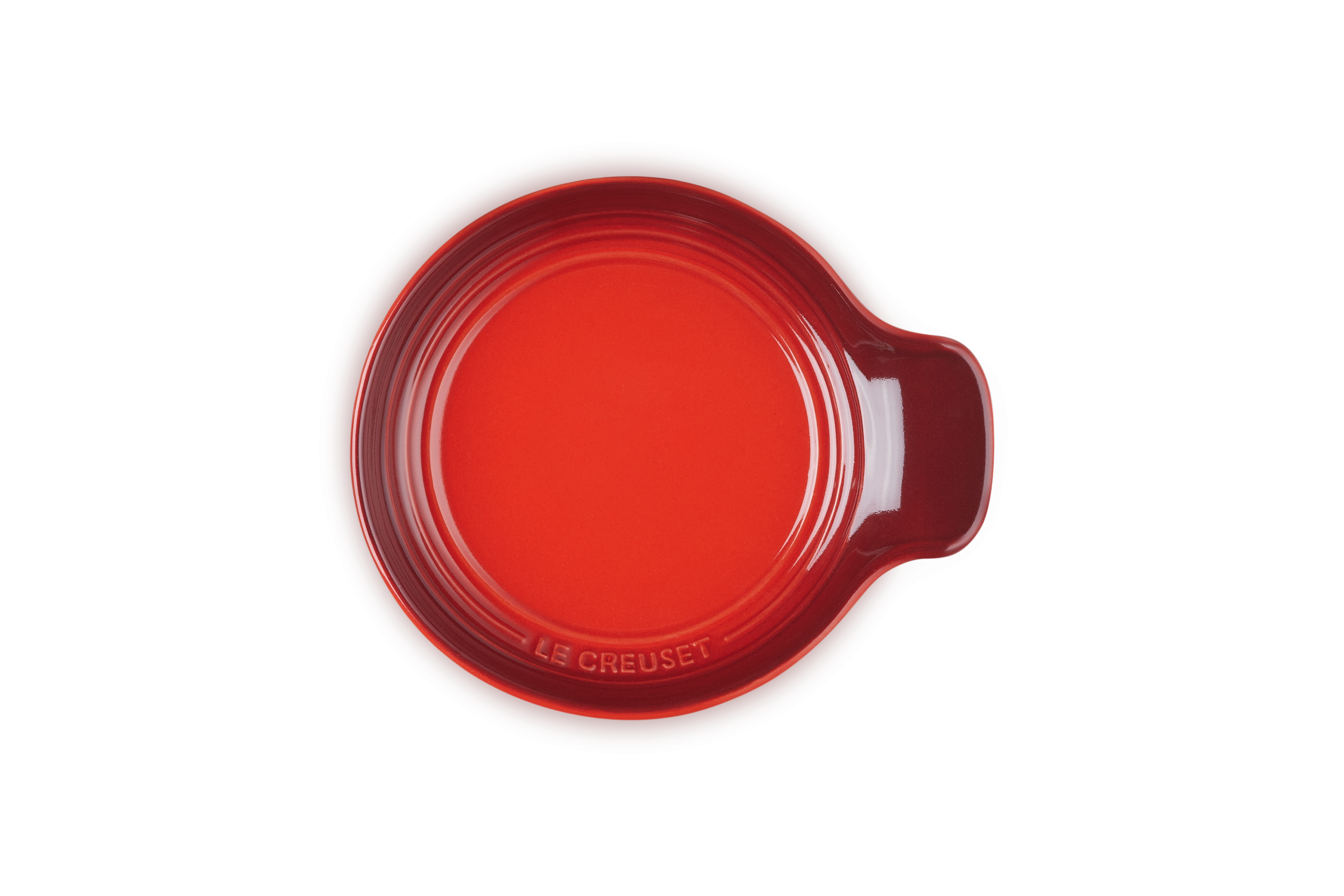 Round Spoon Rest - Ceramic - Cherry