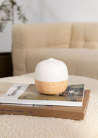 Aroma Studio - Diffuseur D’Arômes, Humidificateur & Éclairage Led - Bois Naturel