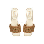 Aurnia Gold-Latte Sandal