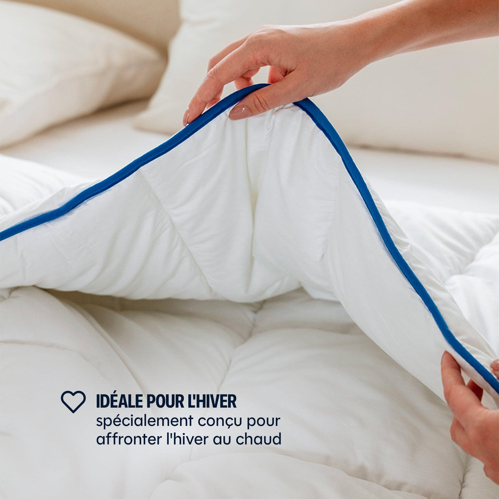 Winter Duvet - 100% Siliconized Hollow Fibers - Cotton Cover