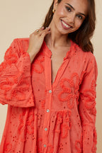 Vestido - Coral