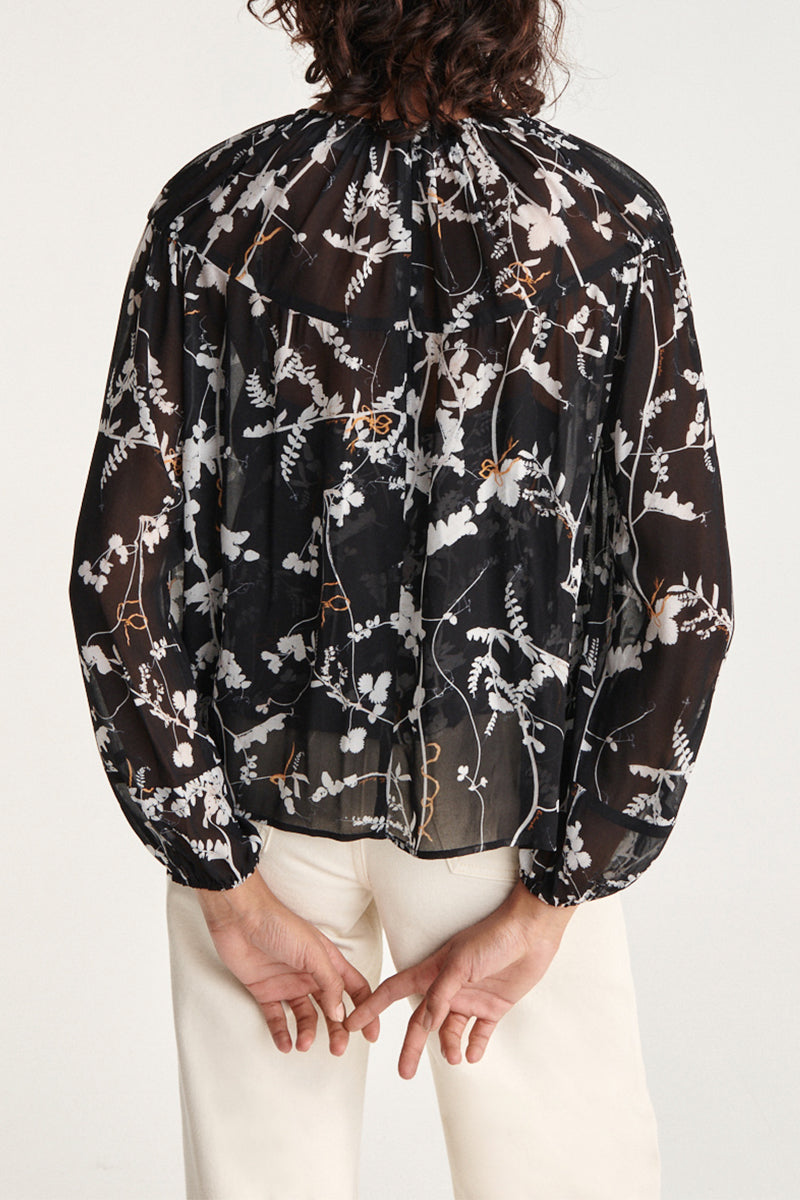 The Kooples - Top Noir Et Blanc - Femme