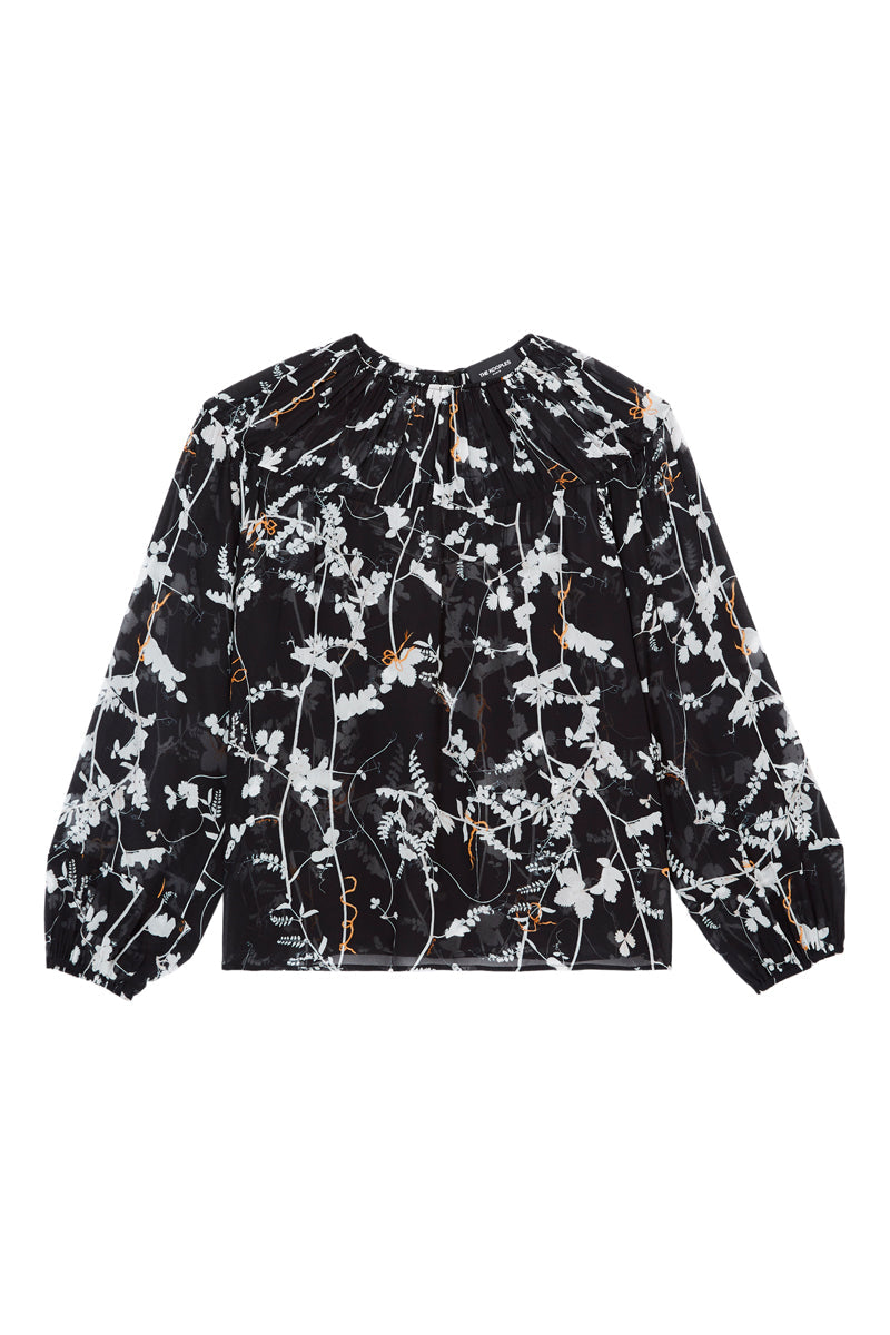 The Kooples - Top Noir Et Blanc - Femme