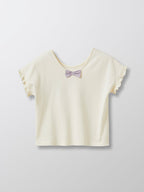 Camiseta Joli Dos - Decoración Avc Plain Light White - Niña