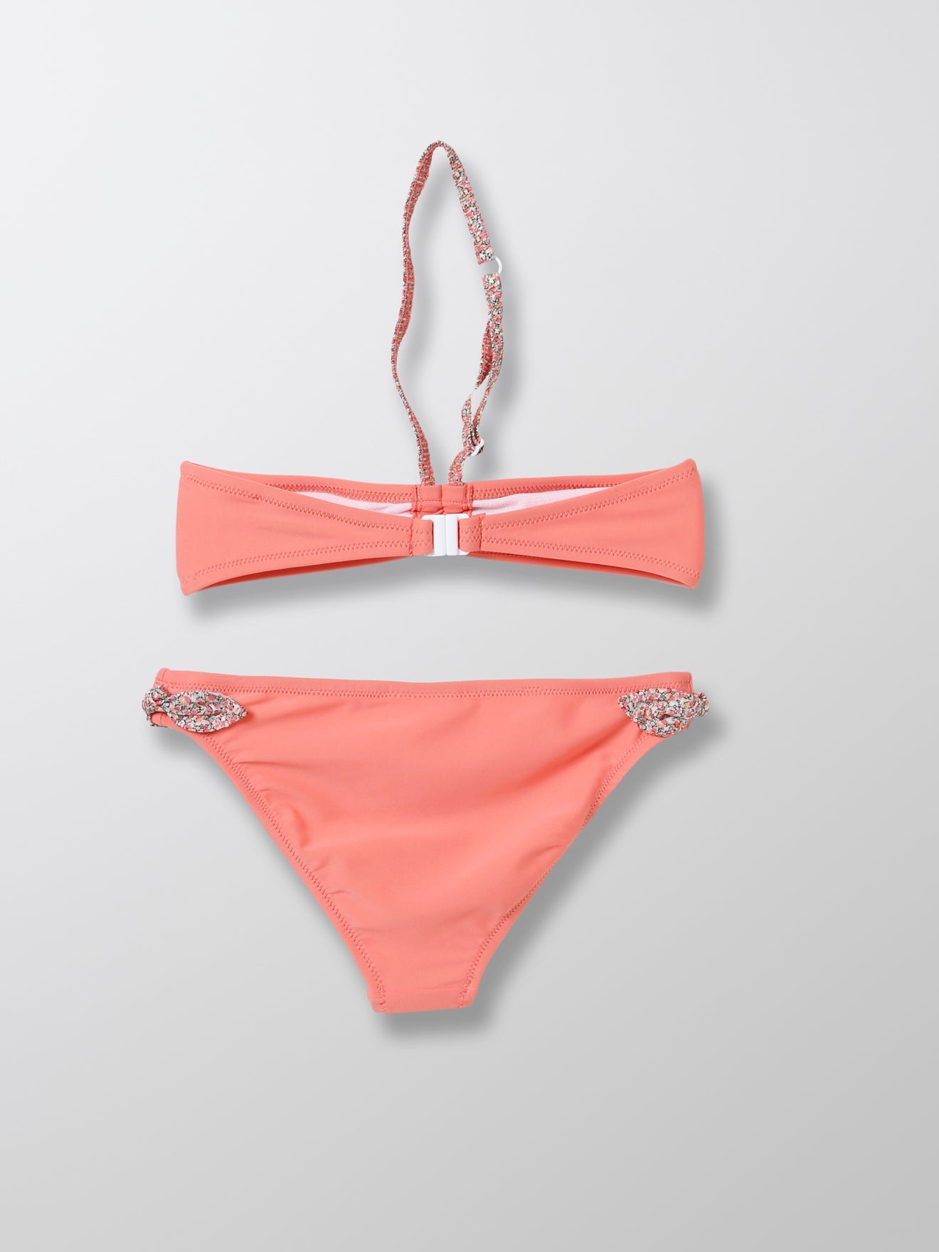 Maillot Deux Pièces Liberty - Rouge Moyen Imprime - Fille